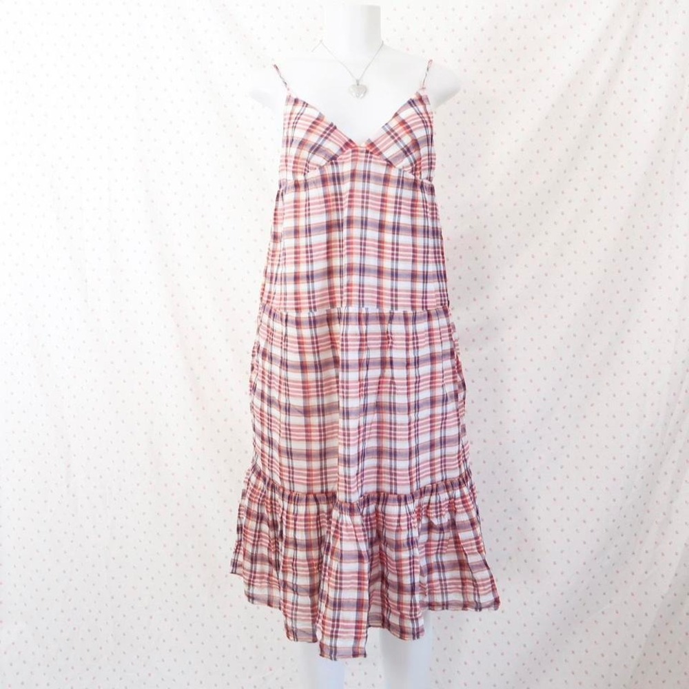 cottagecore prairie girl midi dress